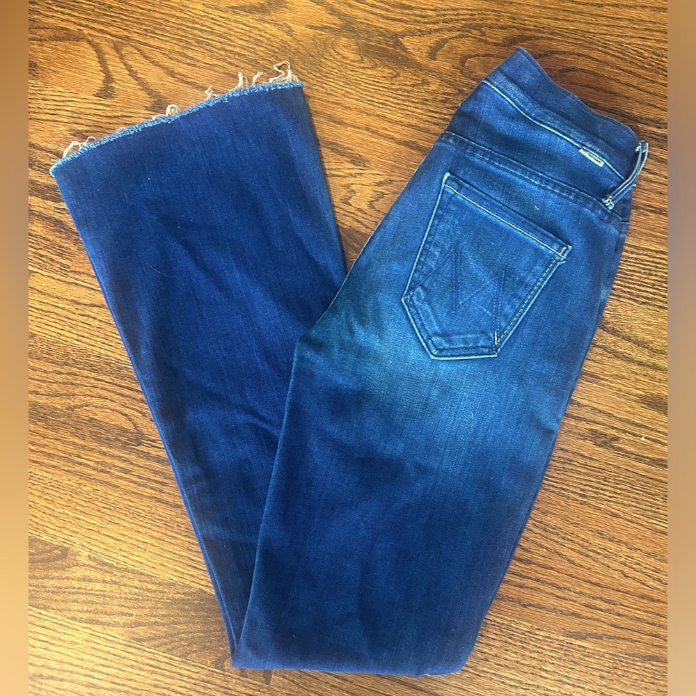 MOTHER Jeans The Weekender Size 25, Blue